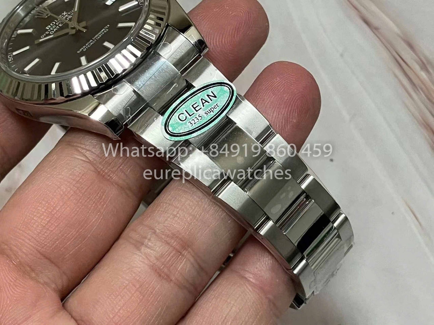 Rolex Datejust M126334-0013 Quadrante grigio fabbrica pulito 1: 1 della migliore edizione