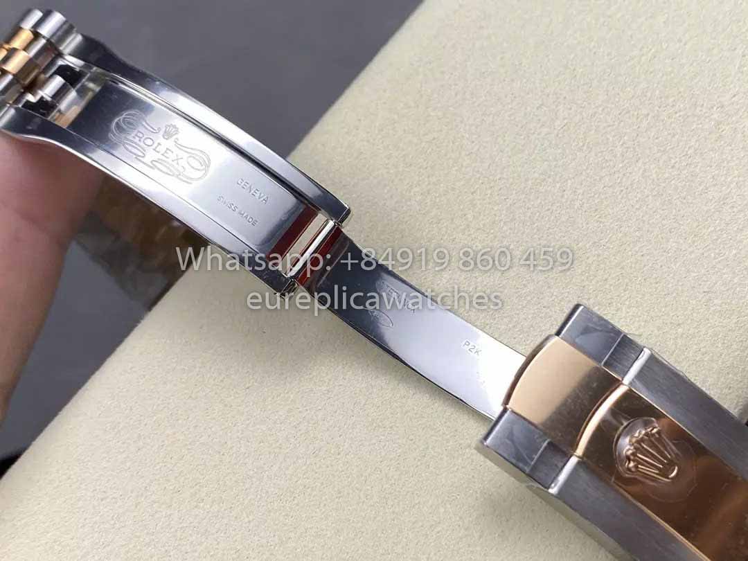 Rolex DateJust 36 126233 quadrante rodio 1:1 miglior clone VS acciaio 904L di fabbrica