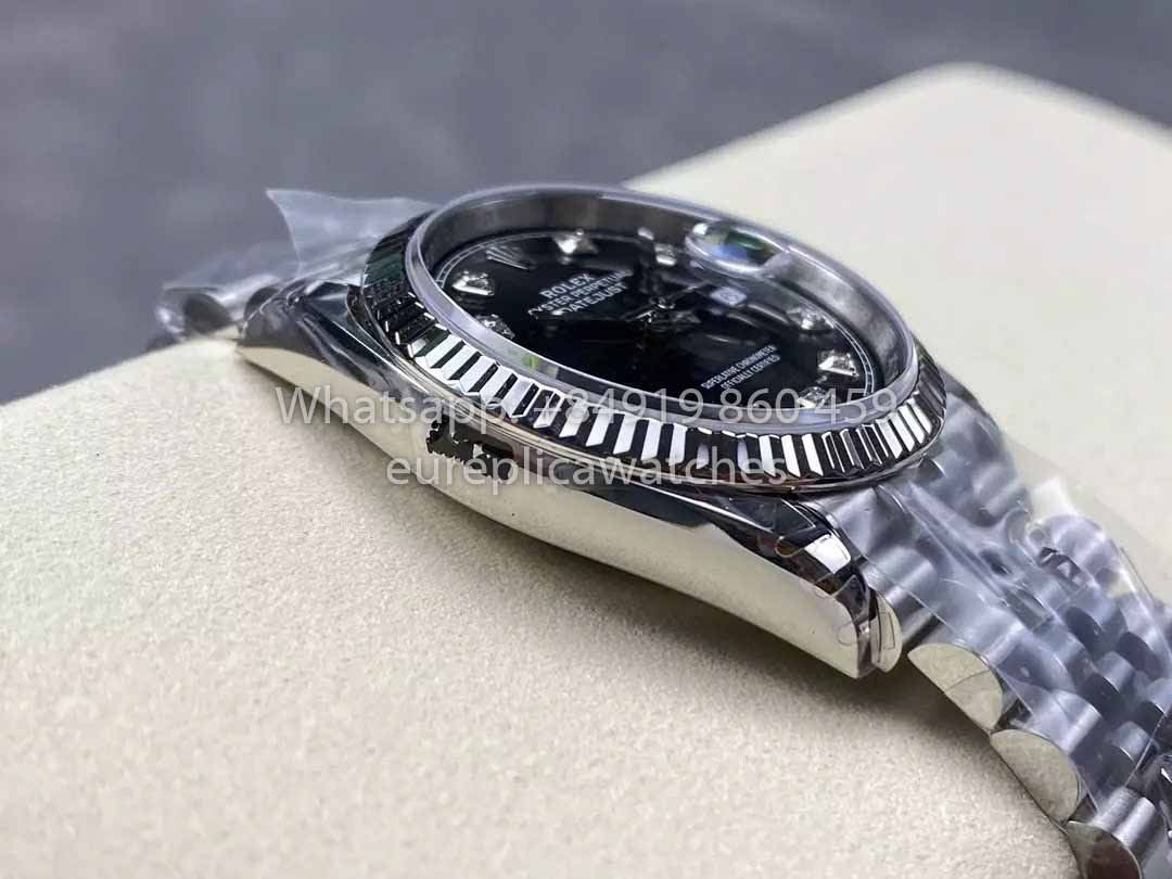 Rolex Datejust 36 126234 Quadrante Nero Diamante 1:1 Miglior Clone VS Fabbrica