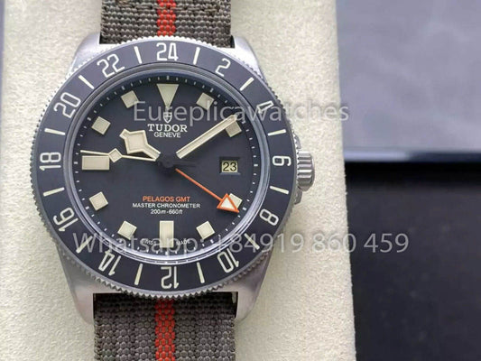 Tudor Pelagos FXD GMT Titanium M2542G247NU  M+ Factory 1:1 Best Clone Black Dial