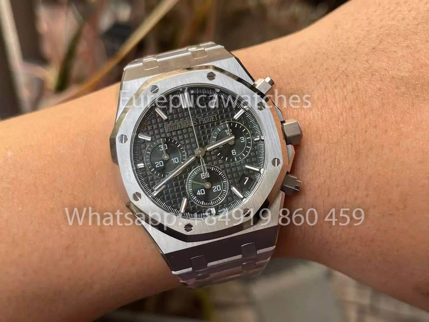 Audemars Piguet Royal Oak 26240ST Esfera verde APS Factory 1:1 Mejor clon