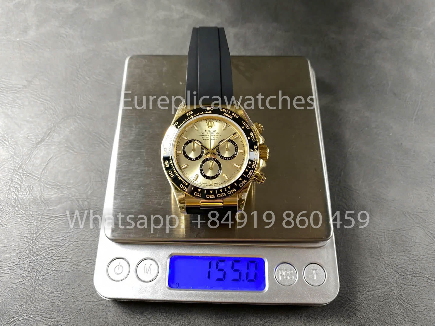 Rolex Cosmograph Daytona m126519ln Yellow Gold 1:1 Best Clone QF Factory V11  Enhanced Weight