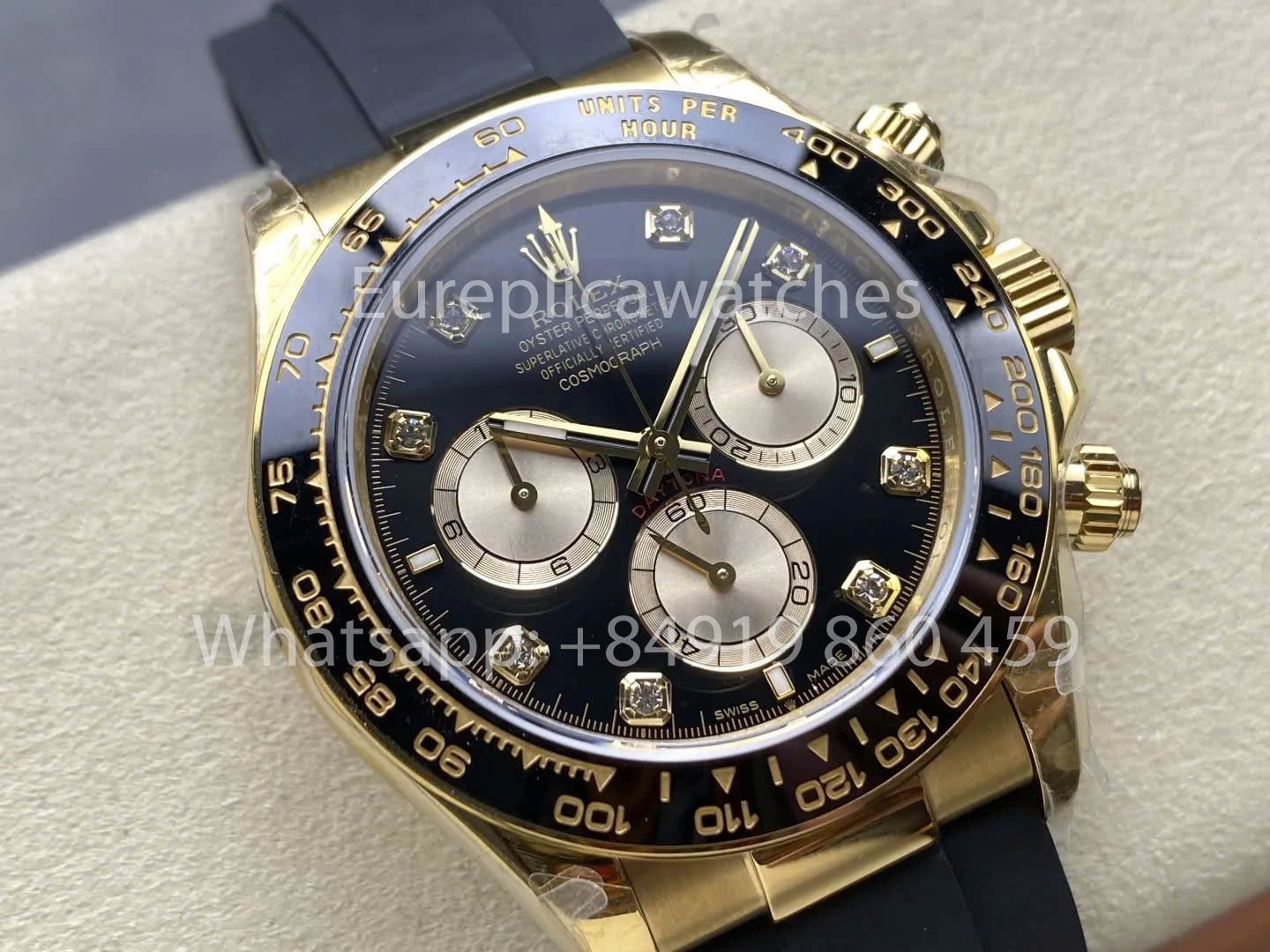 Rolex Cosmograph Daytona m126518 V11 Black Dial 1:1 Best Clone QF Factory Enhanced Weight