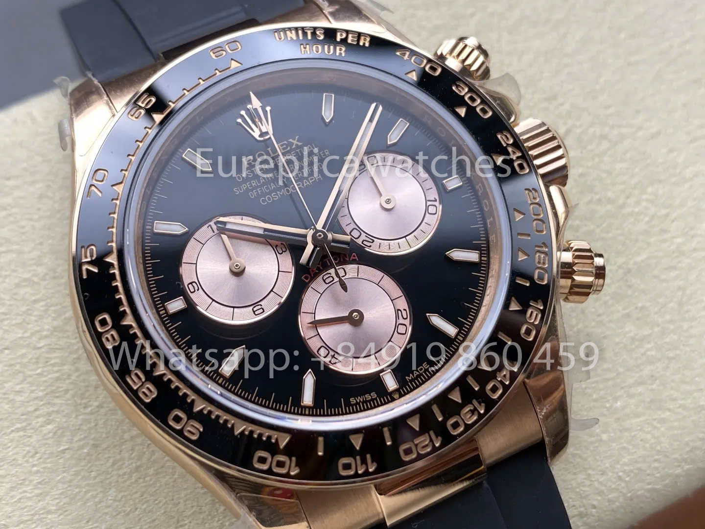 Rolex Cosmograph Daytona m126515LN Oro Rosa V11 Upgrade 1:1 Miglior Clone QF Peso Migliorato in Fabbrica