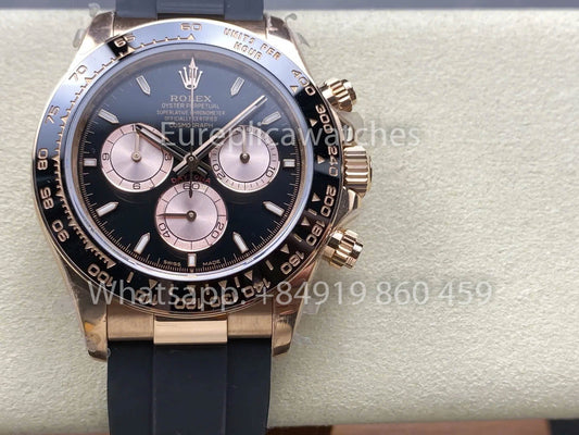 Rolex Cosmograph Daytona m126515LN Oro rosa V11 Actualización 1:1 Mejor clon QF Peso mejorado de fábrica