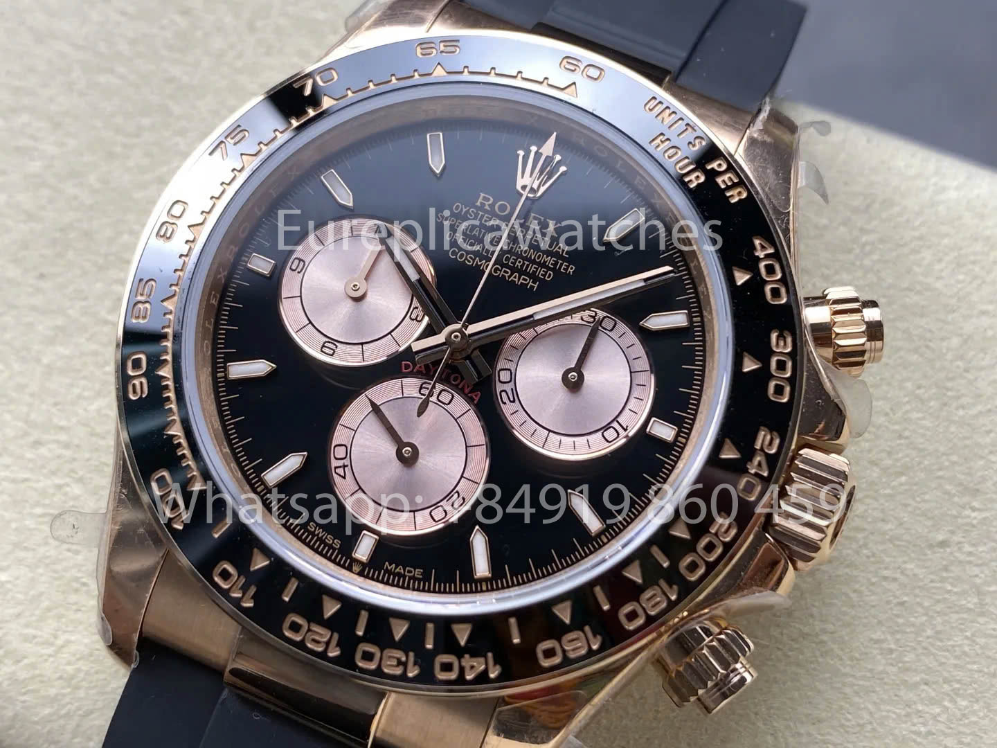 Rolex Cosmograph Daytona m126515LN Oro Rosa V11 Upgrade 1:1 Miglior Clone QF Peso Migliorato in Fabbrica