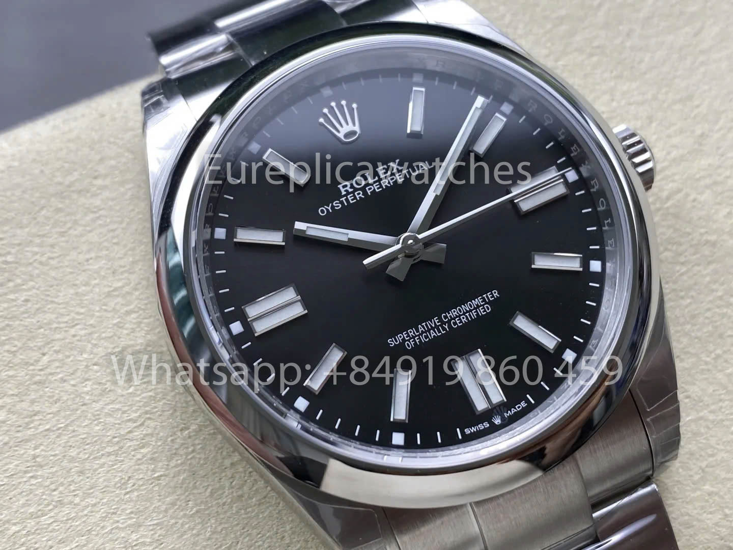 Rolex Oyster Perpetual M124300-0002 41MM 1:1 Miglior Clone VS Quadrante Nero di Fabbrica