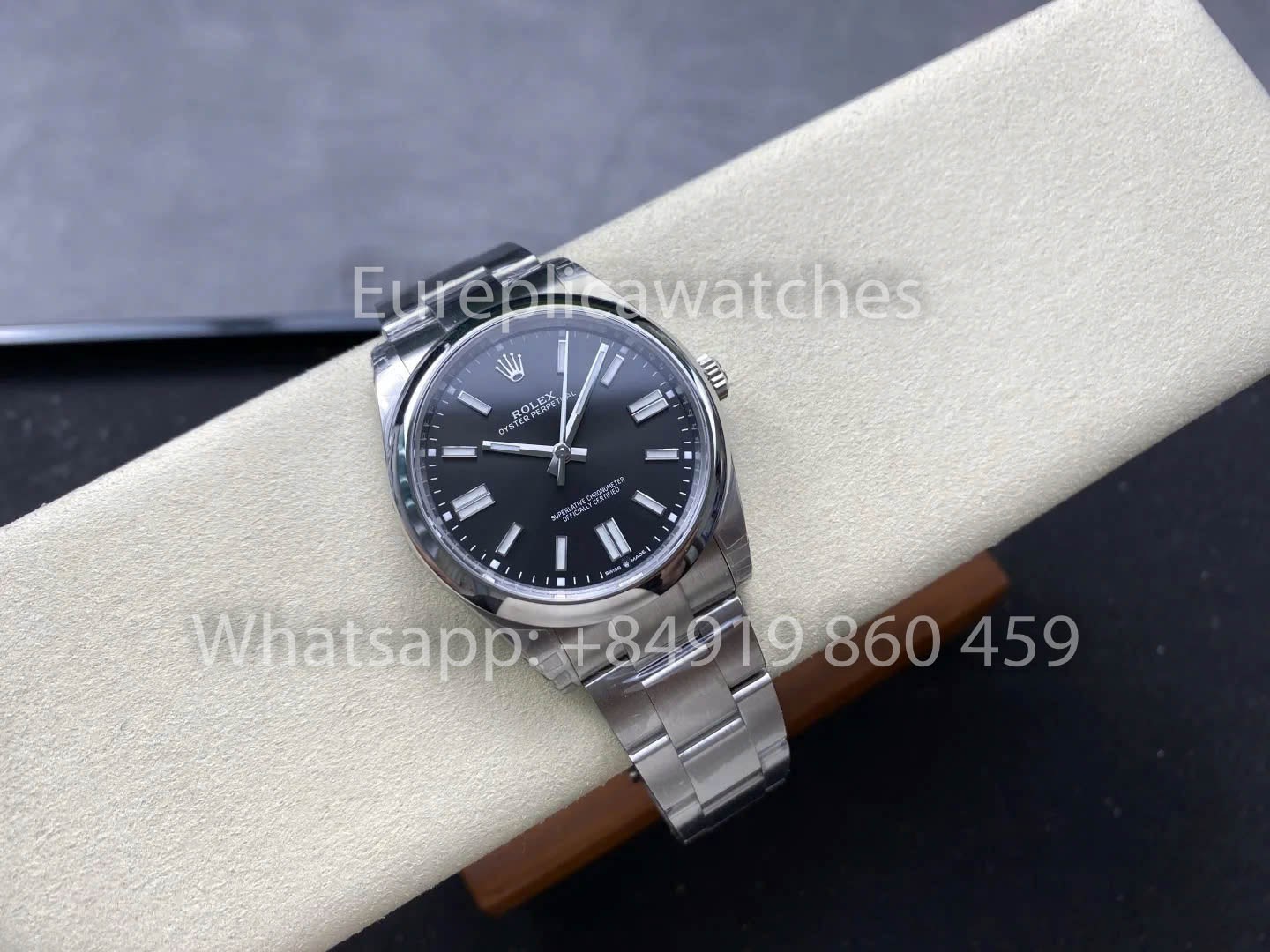 Rolex Oyster Perpetual M124300-0002 41MM 1:1 Miglior Clone VS Quadrante Nero di Fabbrica