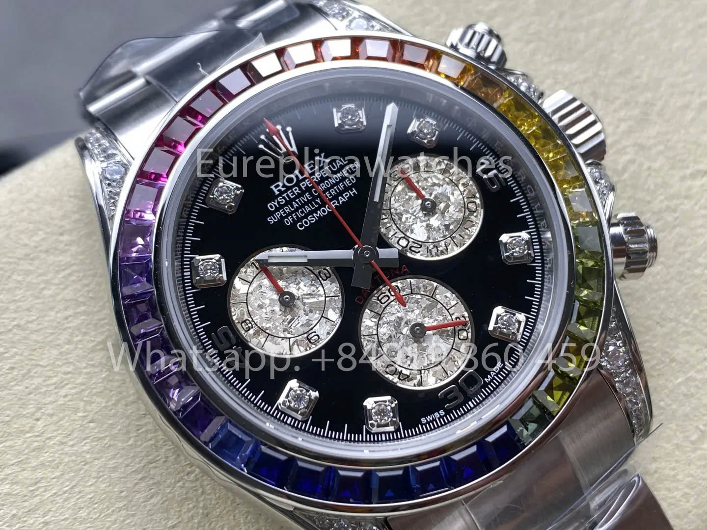 Rolex Daytona 116599RBOW Edición 1:1, movimiento ZF Factory 4130