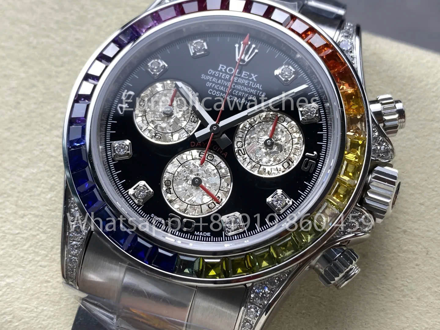 Rolex Daytona 116599RBOW Edición 1:1, movimiento ZF Factory 4130