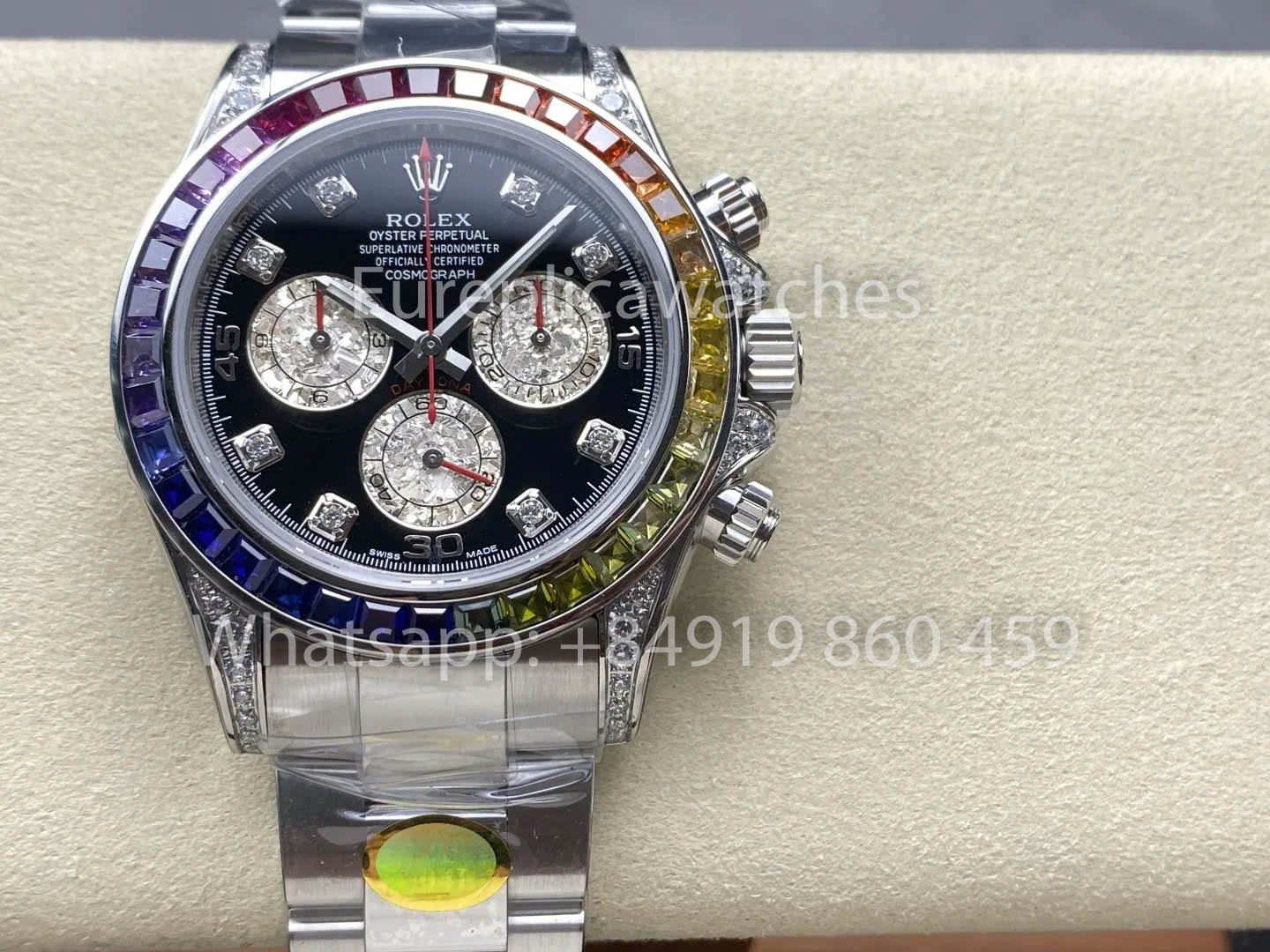 Rolex Daytona 116599RBOW Edición 1:1, movimiento ZF Factory 4130