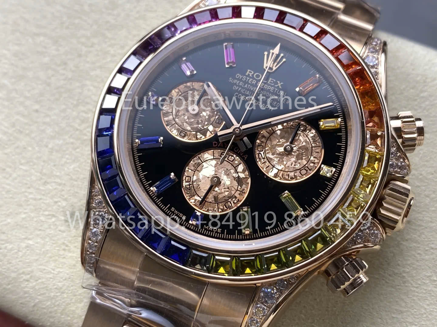 Rolex Daytona 116595RBOW Edición especial 1:1 Movimiento ZF Factory 4130