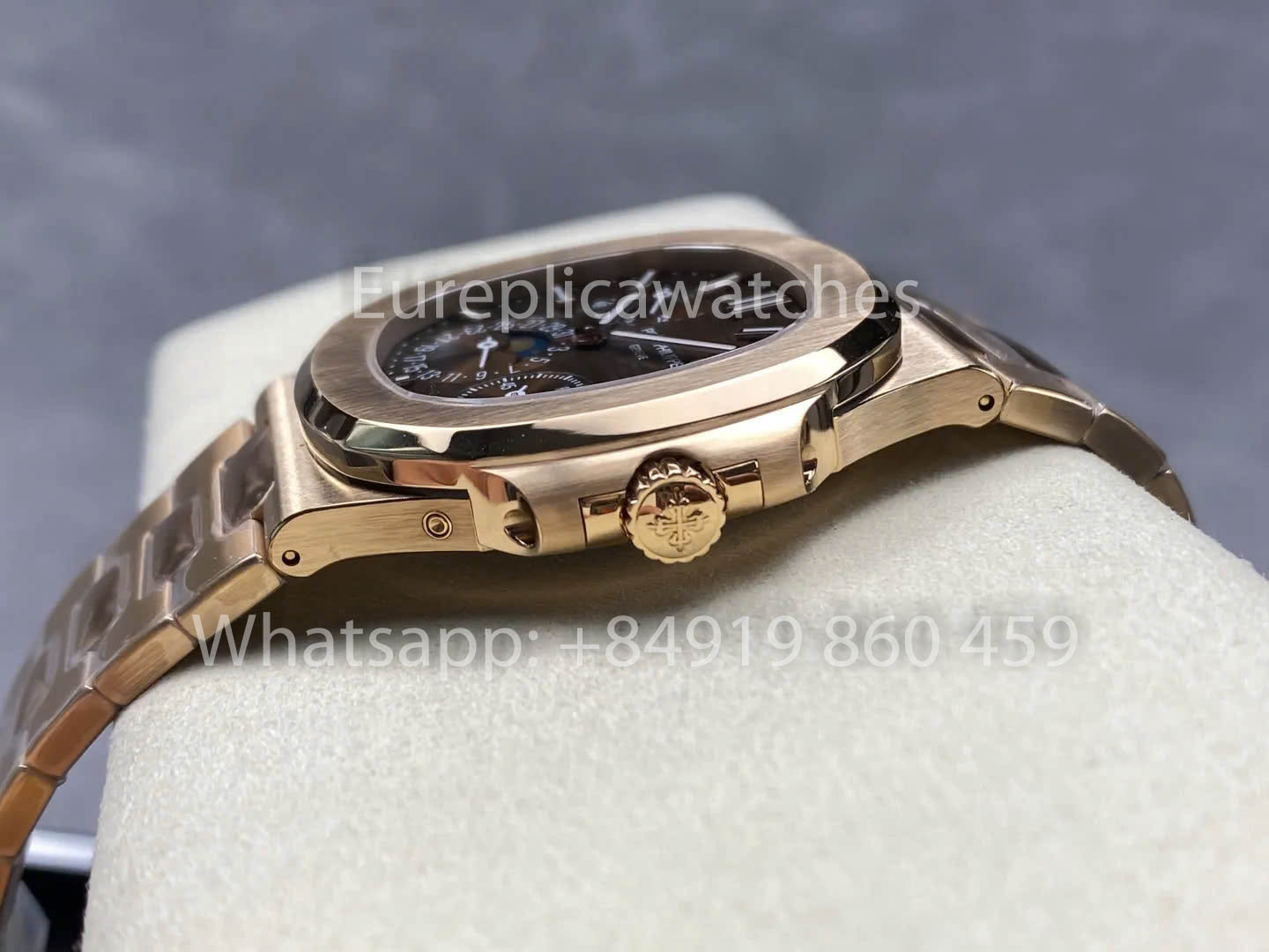 Patek Philippe Nautilus 5712/1R-001 1:1 Best Clone PPF Factory V3 Brown Dial