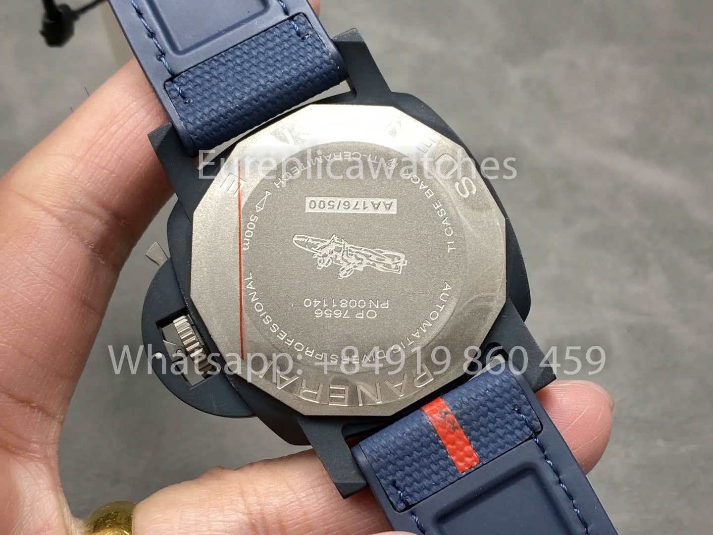 Panerai Sumergible QuarantaQuattro Luna Rossa PAM01466 1:1 Mejor Clon VS Factory