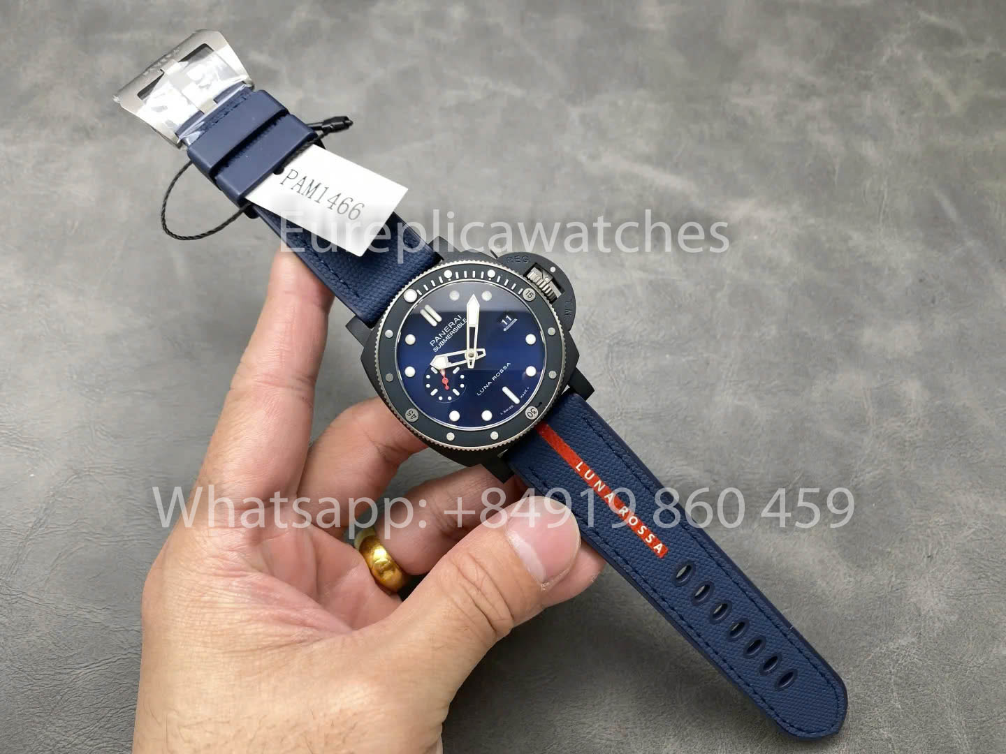 Panerai Sumergible QuarantaQuattro Luna Rossa PAM01466 1:1 Mejor Clon VS Factory