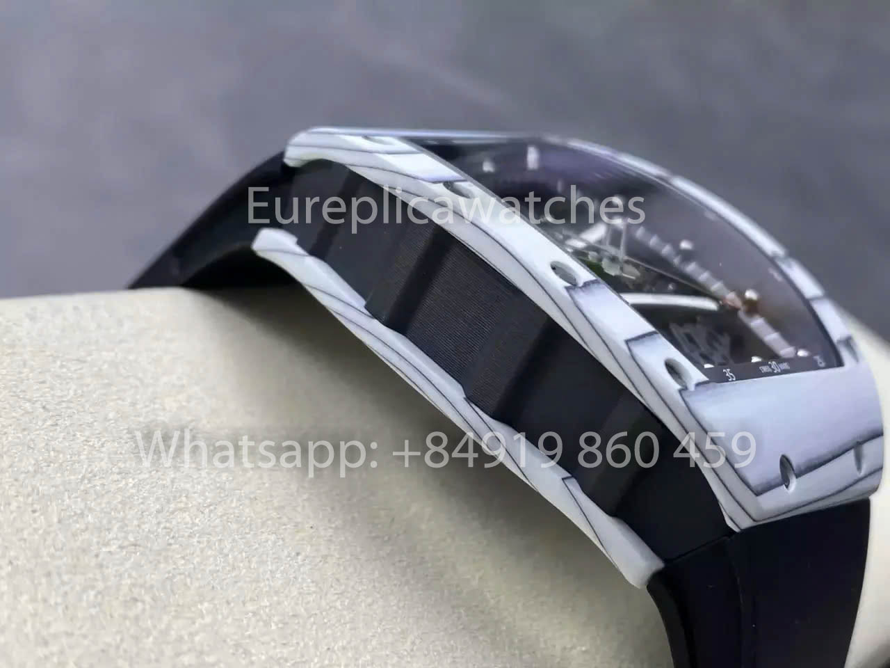 RICHARD MILLE RM61-01 Quadrante scheletrato in fibra di carbonio ZF Factory ultima versione 1:1 Miglior clone