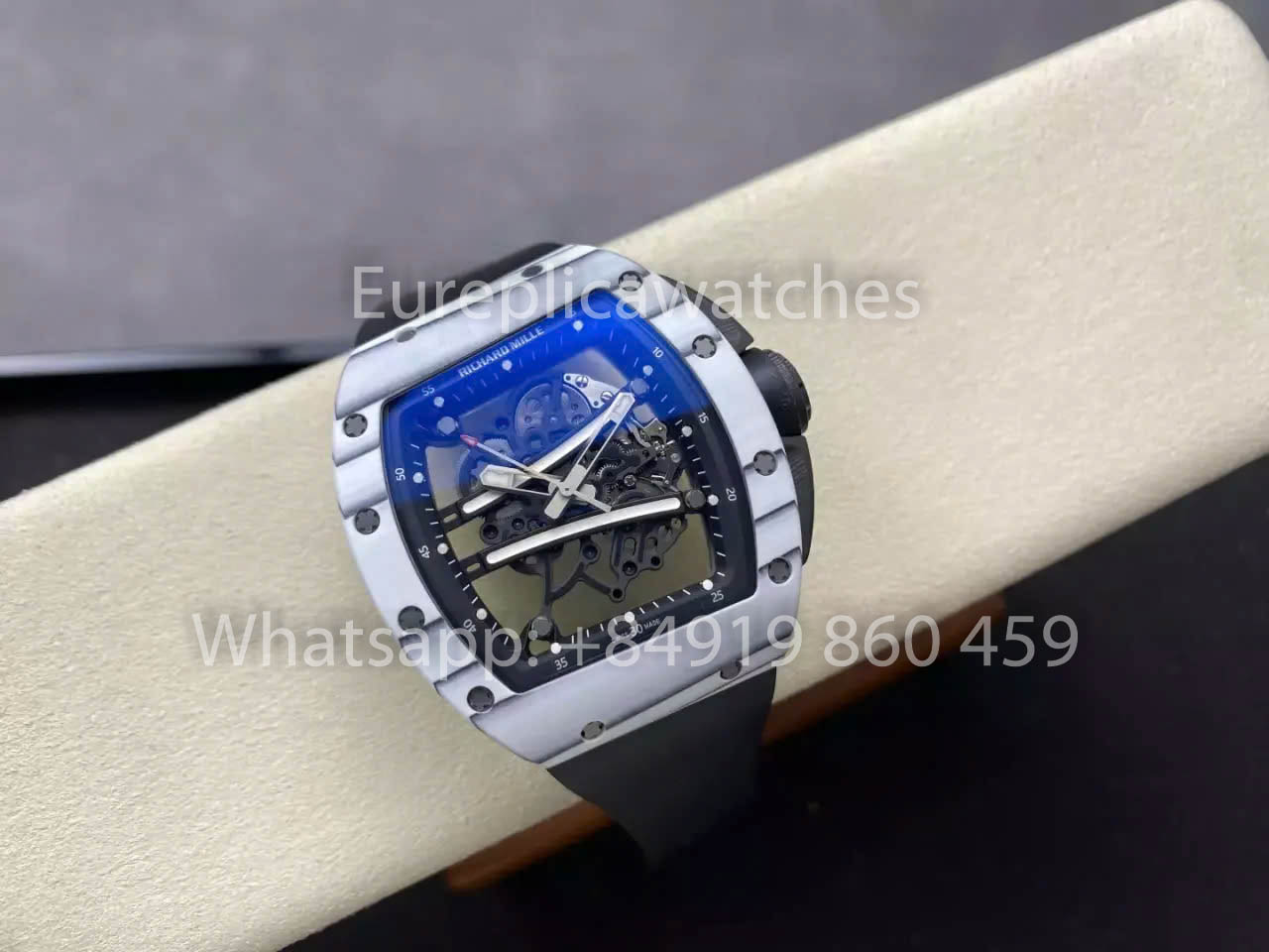 RICHARD MILLE  RM61-01 Carbon Fiber Skeleton Dial ZF Factory newest Version 1:1 Best Clone