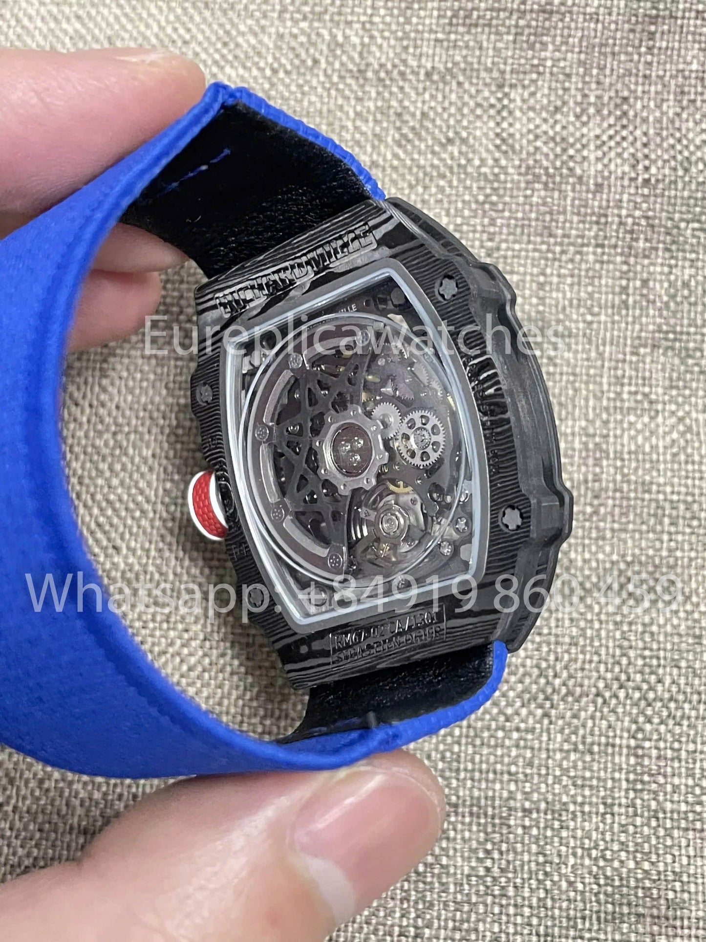 Replica Richard Mille RM67-02 Carbon NTPT Sébastien Ogier 1:1 Best Clone V5